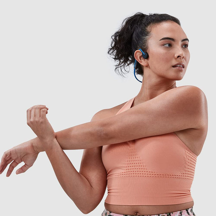 Shokz OpenMove Blue Bone Conduction Bluetooth NeckBand Headset
