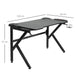 HOMCOM Gaming Desk Black 660 x 750 mm