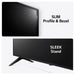 LG UR78 50 Inch 4K Ultra HD 3 x HDMI Ports 2 x USB Ports LED Smart TV