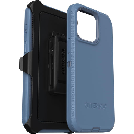 OtterBox Defender Apple iPhone 15 Pro Max Baby Blue Jeans - blue