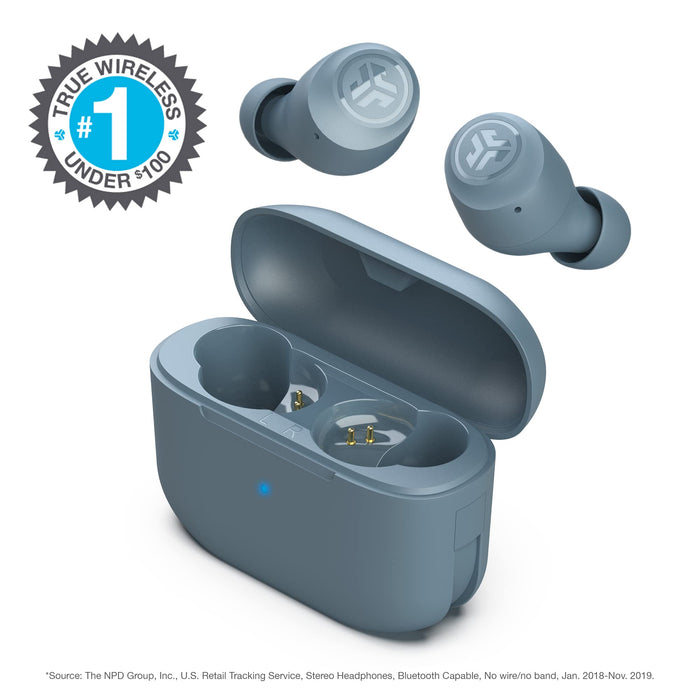 JLab Audio GO Air POP True Wireless Stereo Bluetooth Earbuds Slate Grey