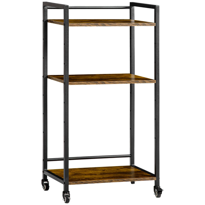 HOMCOM Storage Shelf 838-258V00RB Steel, Particleboard
