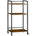 HOMCOM Storage Shelf 838-258V00RB Steel, Particleboard
