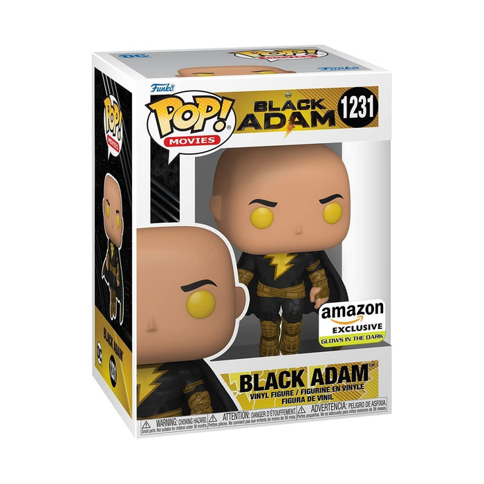 POP! Movies: Black Adam - Black Adam Flying With Cape (Exclusive Edition) (Glow in the Dark) - 1231 /65031