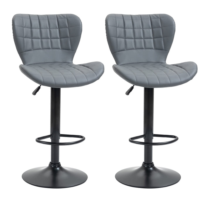 HOMCOM Bar Stool 835-544V70 Grey
