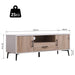 HOMCOM TV Stand Brown 400 x 445 mm
