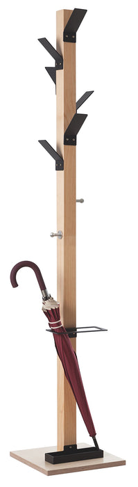 Paperflow Coat Stand PECPP.01 350 x 350 x 1800mm Black