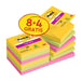 Post-It S/S Z-N 76X76 90S Crnvl Pk12