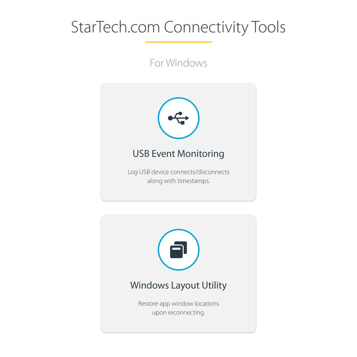 StarTech.com 4 Port USB-C Hub with USB-C Video Output