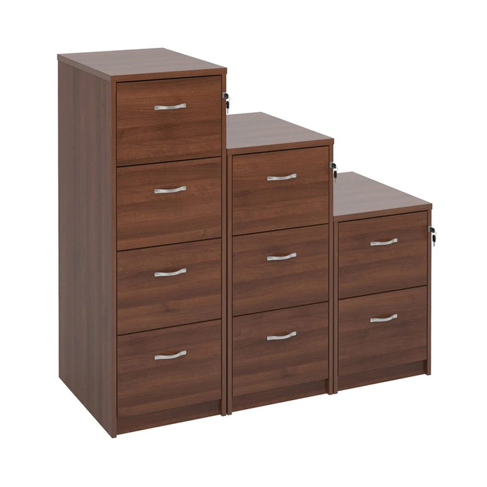 Dams International Filing Cabinet with 2 Lockable Drawers Universal Brown 480 x 650 x 730mm