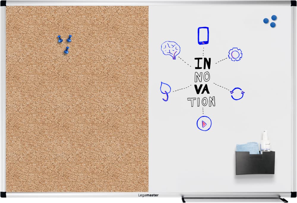 Legamaster Combi Board UNITE Brown, White 90 x 60 cm