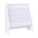 LIBERTY HOUSE TOYS Storage Unit TF4912 Medium-density fibreboard and Canvas 2+ 610 (W) x 300 (D) x 710 (H) mm White