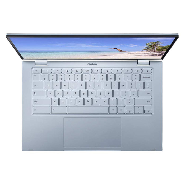 ASUS Chromebook Flip C433TA 14 Inch Touchscreen Intel Core M3-8100Y 4GB RAM 128GB eMMC ChromeOS