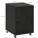HOMCOM Filing Cabinet Black 385 x 380 x 5,550 mm