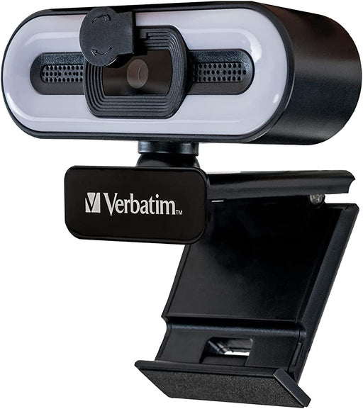 Verbatim Awc-02 Fhd Webcam Mic/Light