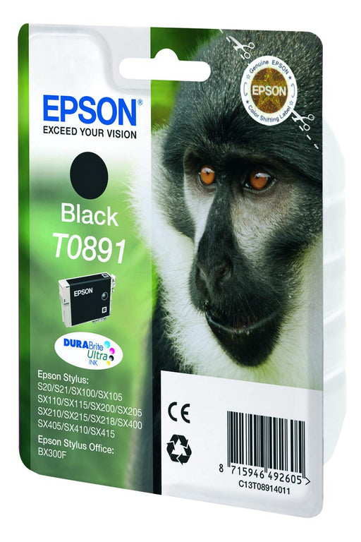 Epson T0892 Ink Cart Durabrite Cyan