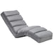HOMCOM Lazy Sofa Grey 560 x 200 mm