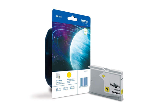 Brother LC970YBP - Yellow - original - blister - ink cartridge - for Brother DCP-135C, DCP-150C