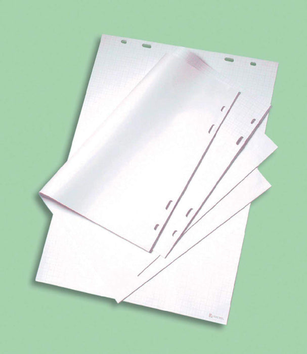 Nobo Flipchart Pad for Flip Over Easel 40 Sheets B1 Plain Pack of 5