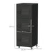 HOMCOM Filing Cabinet Black 385 x 380 x 1,030 mm