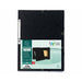 Exacompta 3 Flap Folder 55501SE A4 Black Glossy Card 24 x 32 cm Pack of 50
