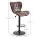 HOMCOM Bar Stool 835-544V70BN Brown
