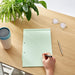 Rhino A4 Special Refill Pad 50 Leaf Feint Ruled 8mm With Margin Green Tinted Paper (Pack 6) - HAGFM-0