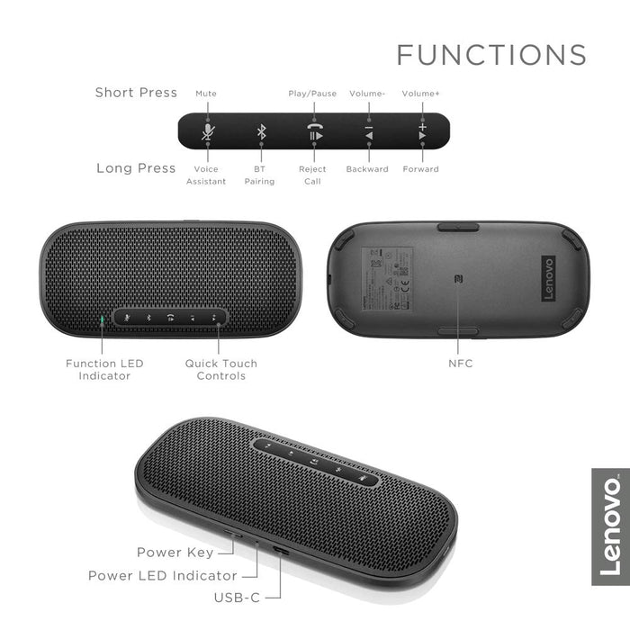 Lenovo 700 Ultraportable Bluetooth Speaker