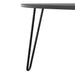 Novogratz Accent tables 7021899COMNUK Black Marble 830.6 (W) x 835.7 (D) x 574 (H) mm