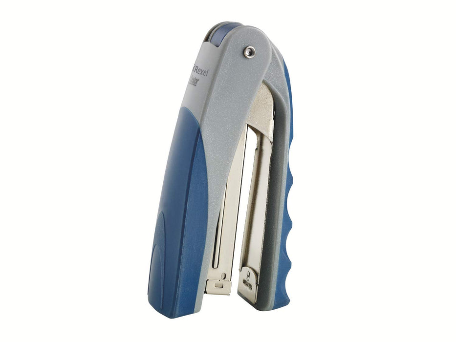 Rexel Centor Stapler 2100596 Half Strip Silver, Blue 25 Sheets No.56, No.16 Metal, Plastic