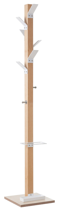 Paperflow Coat Stand PECPP.13 350 x 350 x 1800mm White