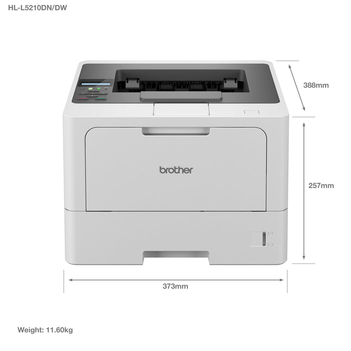Brother HL-L5210DW Professional Wireless A4 Mono Laser Printer