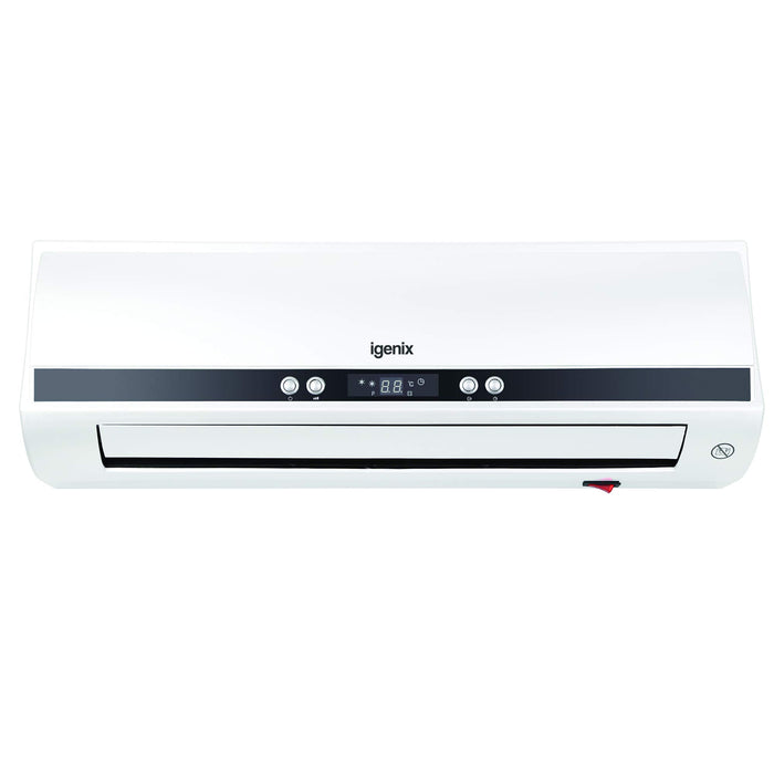igenix Wall Mounted Heater IG9042 White 58.5 x 13.5 x 21 cm