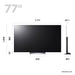 LG OLED Evo C3 77 Inch 4K Ultra HD 4 x HDMI Ports 3 x USB Ports Smart TV