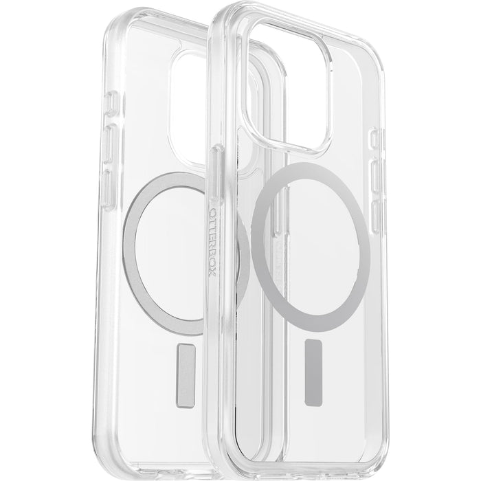 OtterBox Symmetry Clear MagSafe + Premium Glass AM Apple iPhone 15 Pro - clear