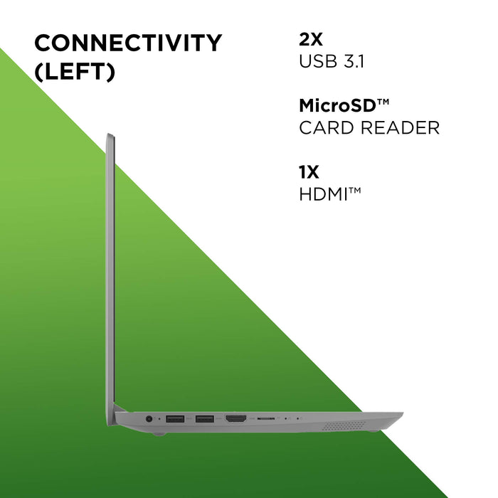 Lenovo IdeaPad 1 14 Inch Intel Celeron N4020 4GB RAM 64GB eMMC Intel UHD Graphics 600 Windows 11 Home in S Mode Grey