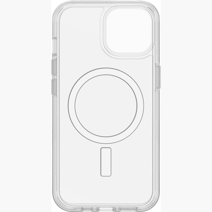 OtterBox Symmetry Clear MagSafe + Premium Glass AM Apple iPhone 15 - clear