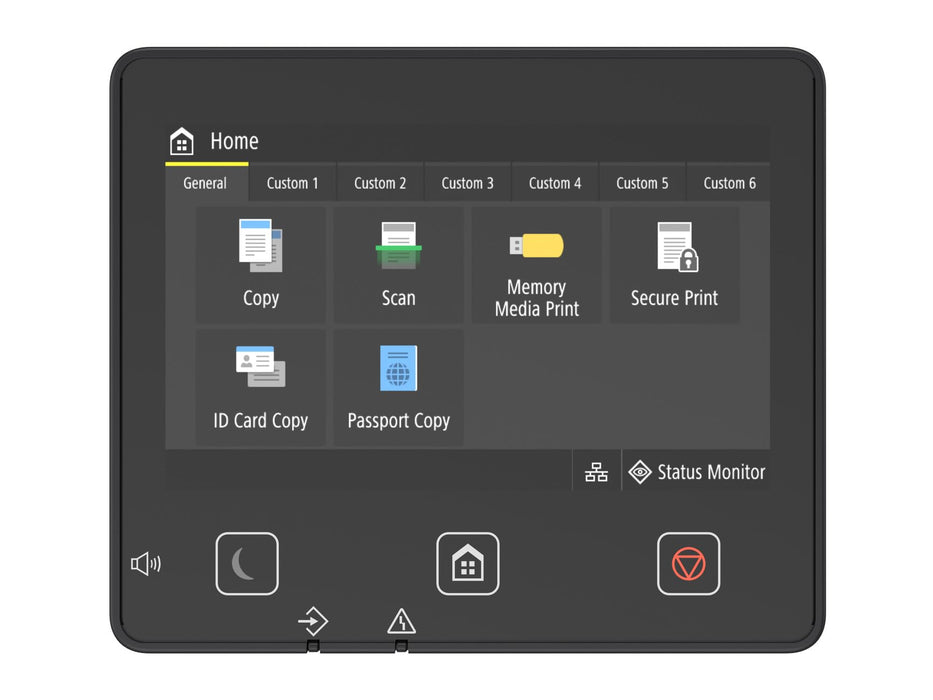 i-SENSYS MF465dw GB MFPMono MFP: Print, Copy, Scan & Fax40ppm, Network, Wi-Fi, Duplex, Single Pass DADF, Secure PIN Print, Cloud Connectivity, Touch Screen