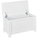 HOMCOM Storage Chest White 400 x 460 mm