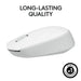 Logitech M171 1000 DPI Ambidextrous RF Wireless Optical Mouse Off White