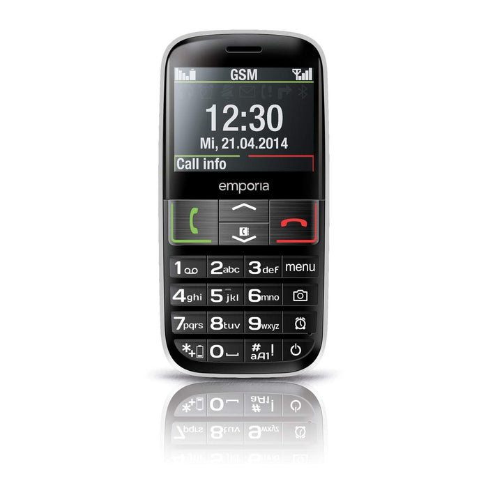 Emporia EUPHORIA V50 2.3 Inch 2G Unlocked Sim Free Mobile Phone Black