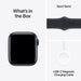 Apple Watch SE (GPS + Cellular) - 2nd generation - 40 mm - midnight aluminium - smart watch with sport band - fluoroelastomer - midnight - band size: M/L - 32 GB - LTE, Wi-Fi 4, Bluetooth - 4G - 27.8 g
