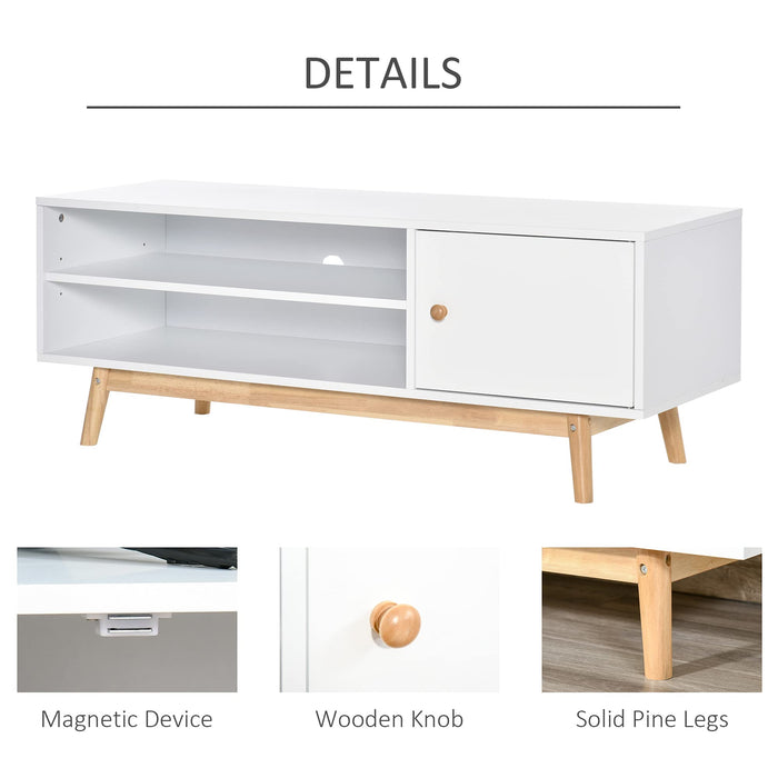 Homcom TV Stand White 395 x 445 mm