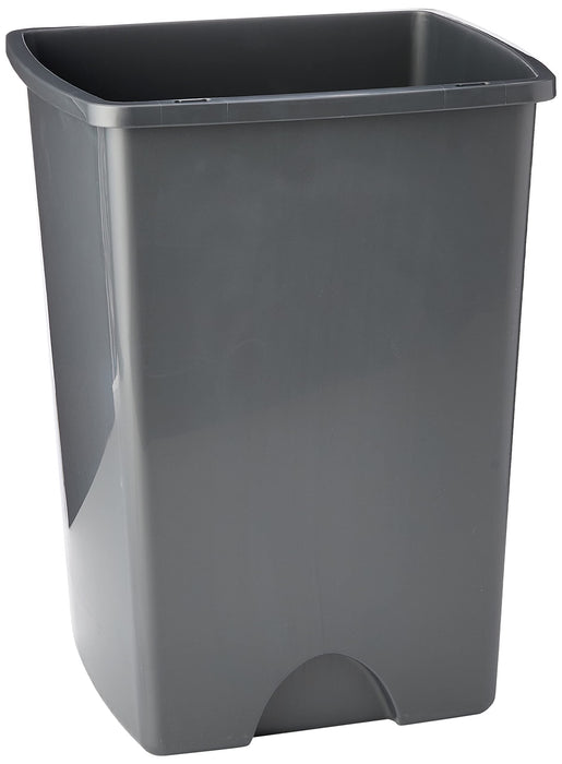 ADDIS Bin Base Rolltop Metallic Silver 27 x 30 x 40 cm