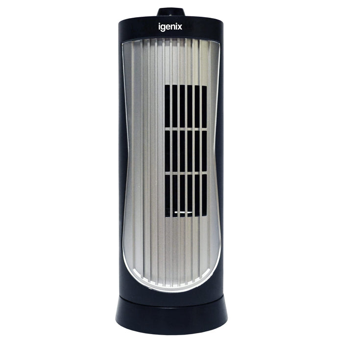 igenix Desk Fan Mini DF0020 22 W 12 inch Black, Silver 2 Speed Settings 11 x 10 x 30 cm