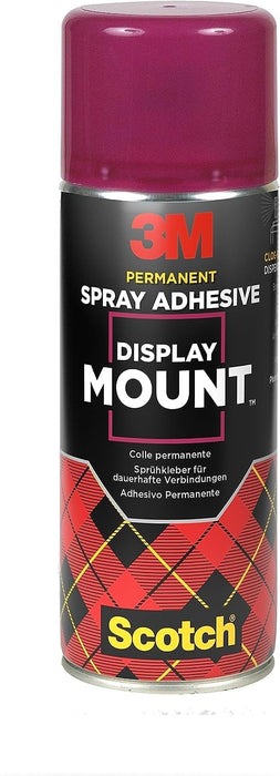 3M Display Mount Permanent Adhesive Spray CFC Free 400ml 7000116738