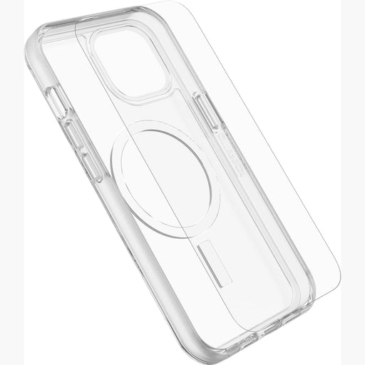 OtterBox Symmetry Clear MagSafe + Premium Glass AM Apple iPhone 15 - clear