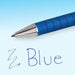 PaperMate FlexGrip Ultra Retractable Ballpoint Pen 0.5 mm Blue Pack of 5