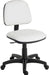 Ergo Blaster Medium Back PU Operator Office Chair without Arms White - 1100PUWHI