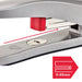 Rexel Odyssey Heavy Duty Stapler 2100048 Low Force Silver 60 Sheets Odyssey Metal